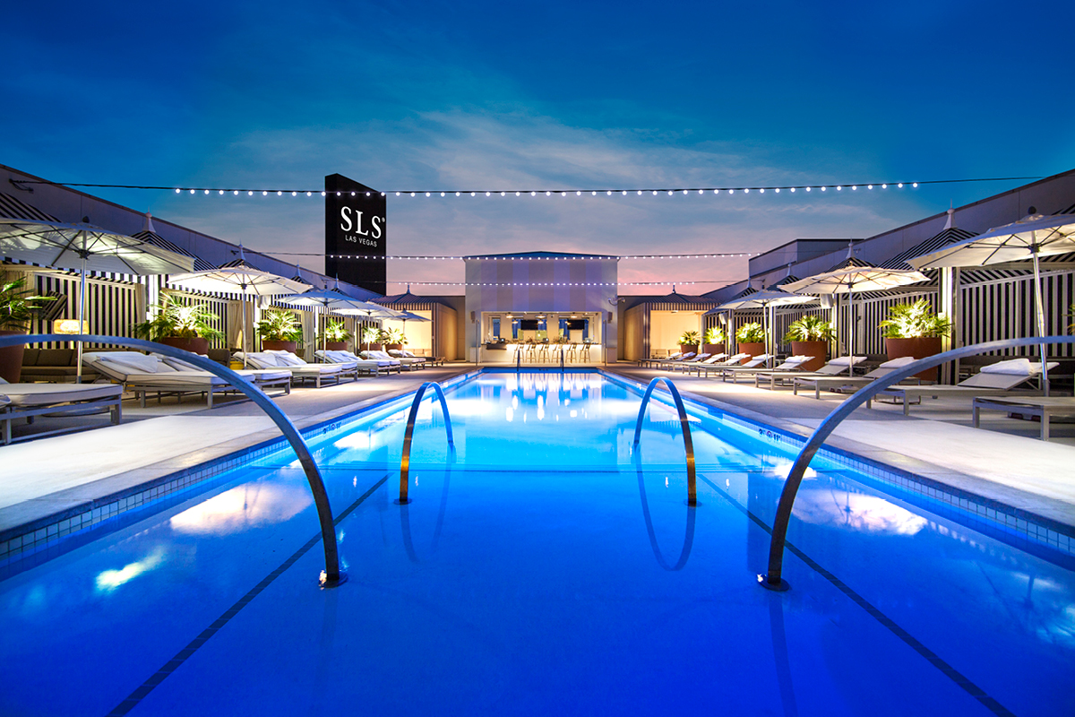Photo of Retro Pool at SLS Las Vegas